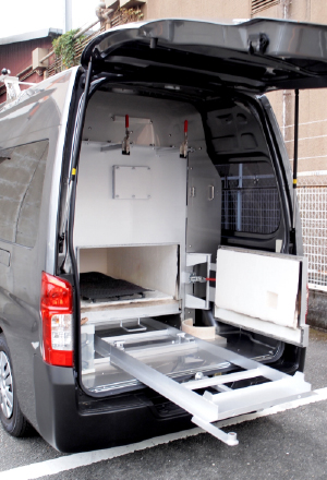 ペット用火葬車